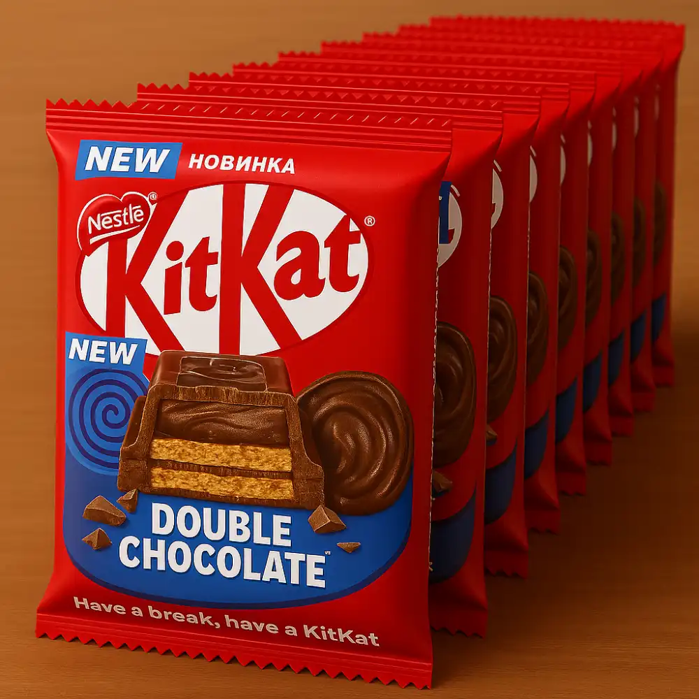 KITKAT Doppio Cioccolato Confezione 15 Tavolette da 99g Totale 1,5kg