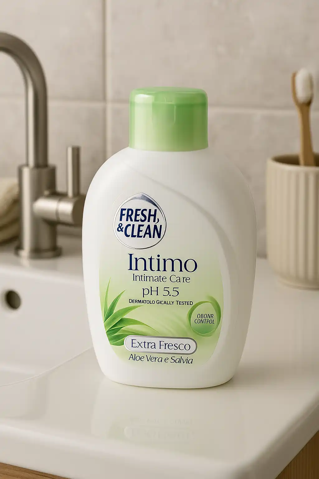 Fresh & Clean Intimo Extra Fresco pH 5.5 -12 Flaconi da 250ml Aloe Vera e Salvia