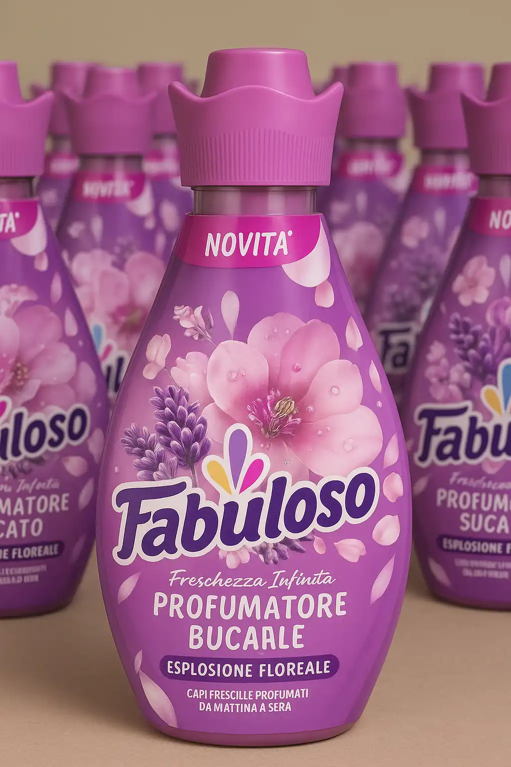 12x Profumatore Bucato 730ml Esplosione Floreale – Profumo Intenso e Duraturo