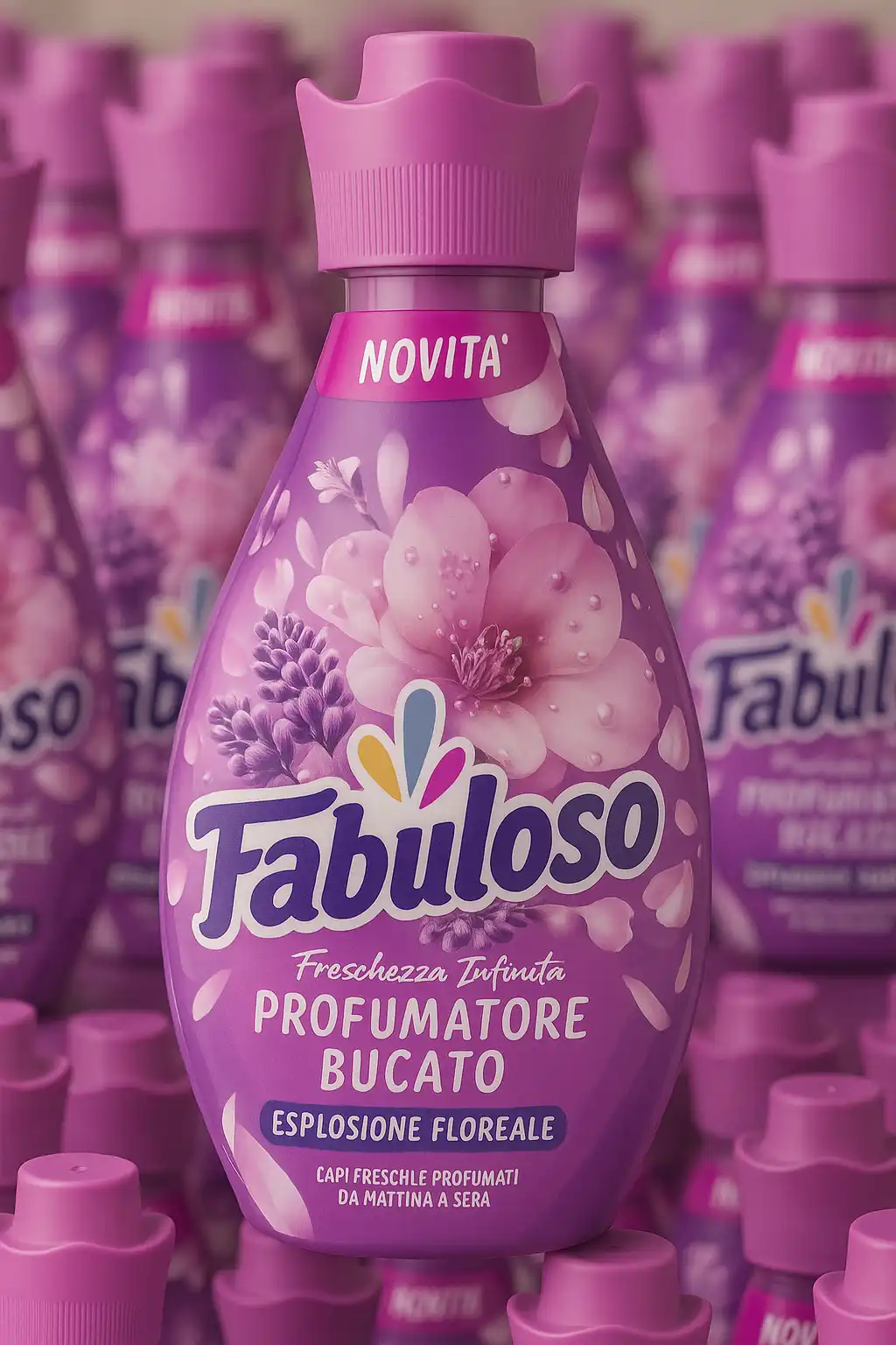 12x Profumatore Bucato 730ml Esplosione Floreale – Profumo Intenso e Duraturo