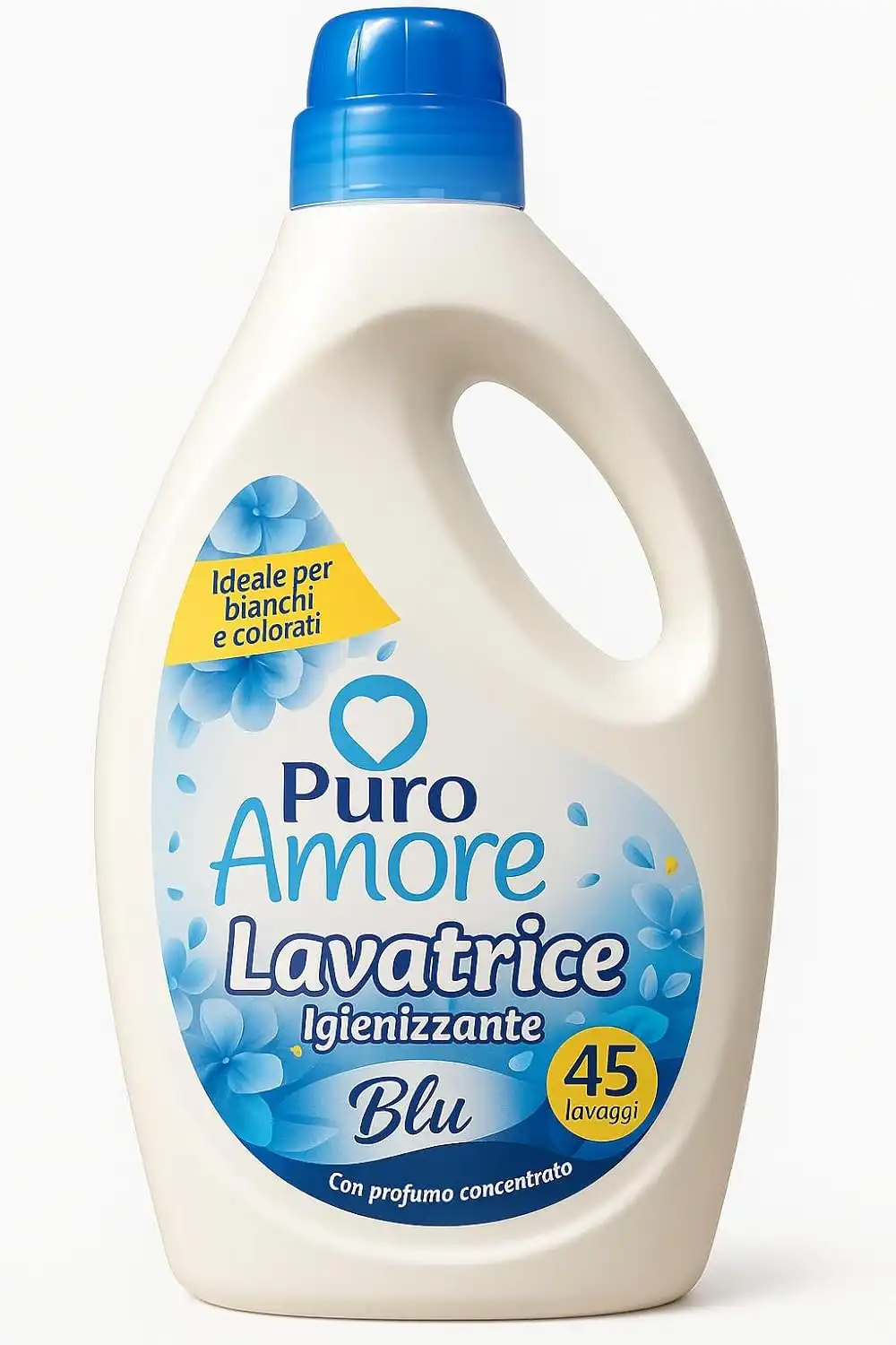 3x Puro Amore Igienizzante Lavatrice 45 Lavaggi Liquido Profumo Concentrato