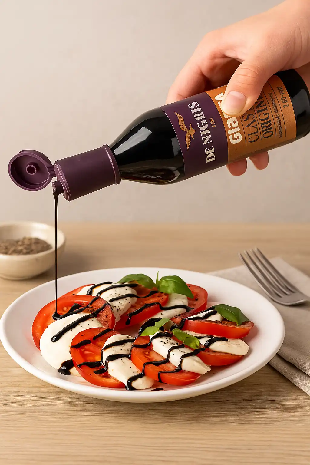De Nigris Glassa Classica Originale 250ml x6 Aceto Balsamico di Modena IGP