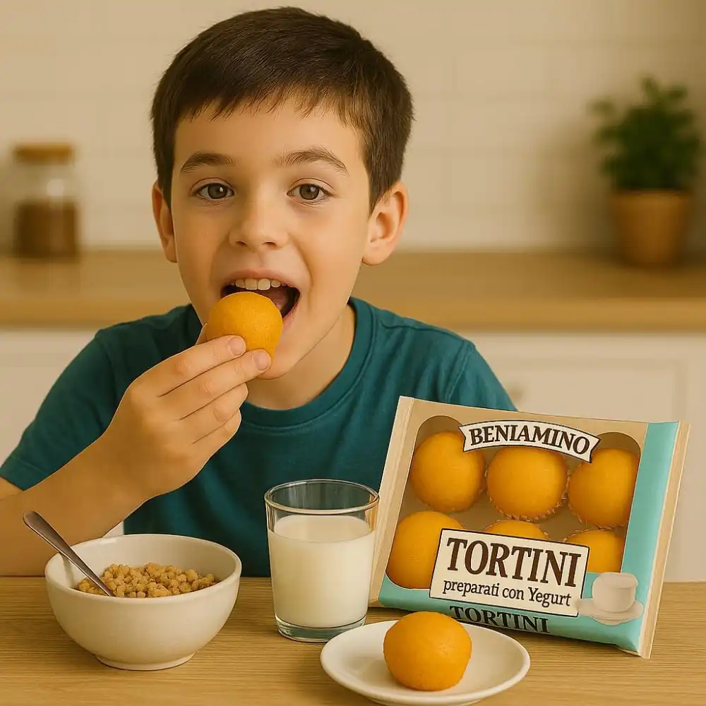 3 Confezioni Beniamino Tortino Merendine Yogurt 216g – Snack Soffice e Goloso