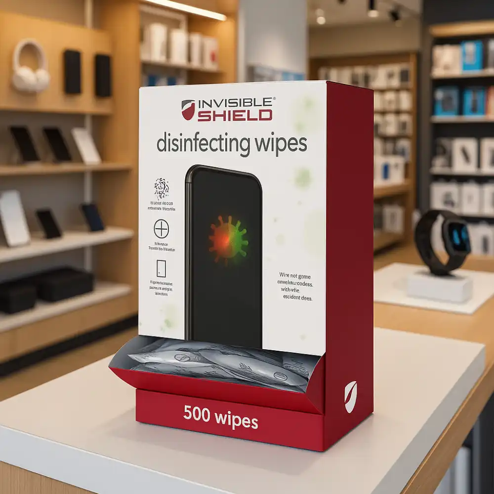 Zagg InvisibleShield Salviette Disinfettanti 500pz – Alcol Isopropilico 70%