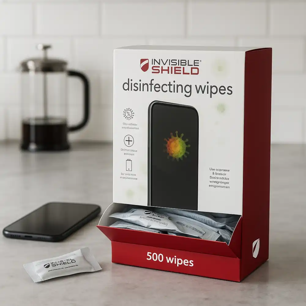 Zagg InvisibleShield Salviette Disinfettanti 500pz – Alcol Isopropilico 70%