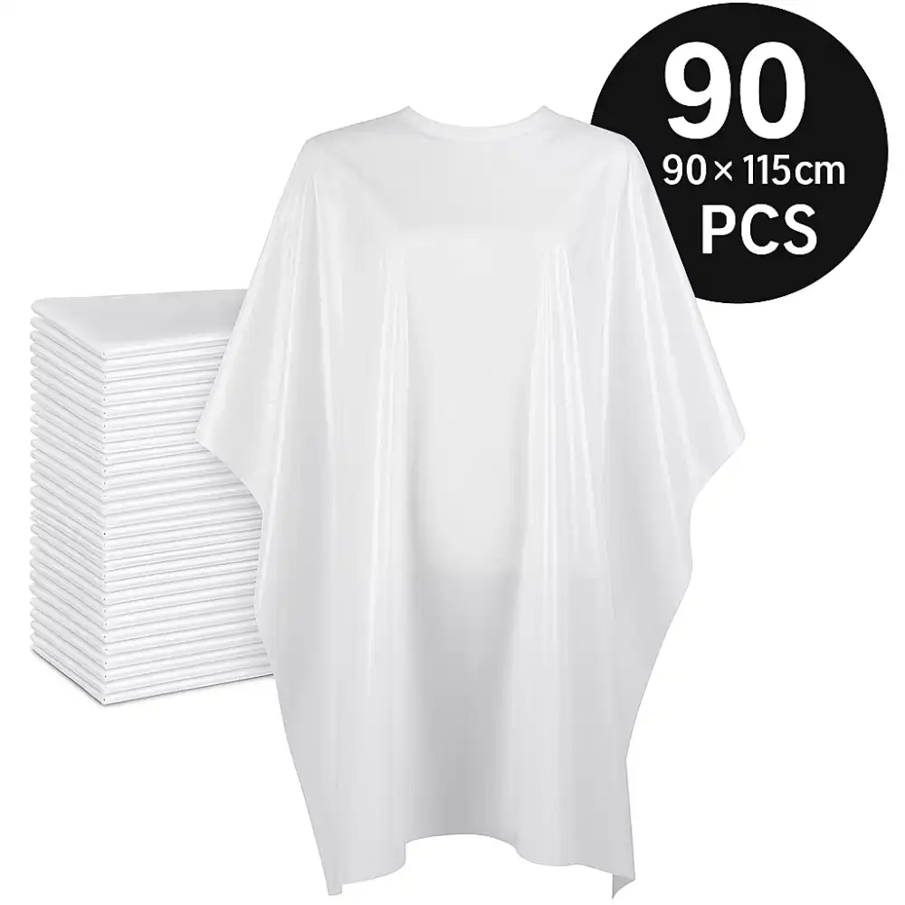 90 Mantelle Monouso Parrucchieri 90x115cm–Usa e Getta, Impermeabili e Resistenti