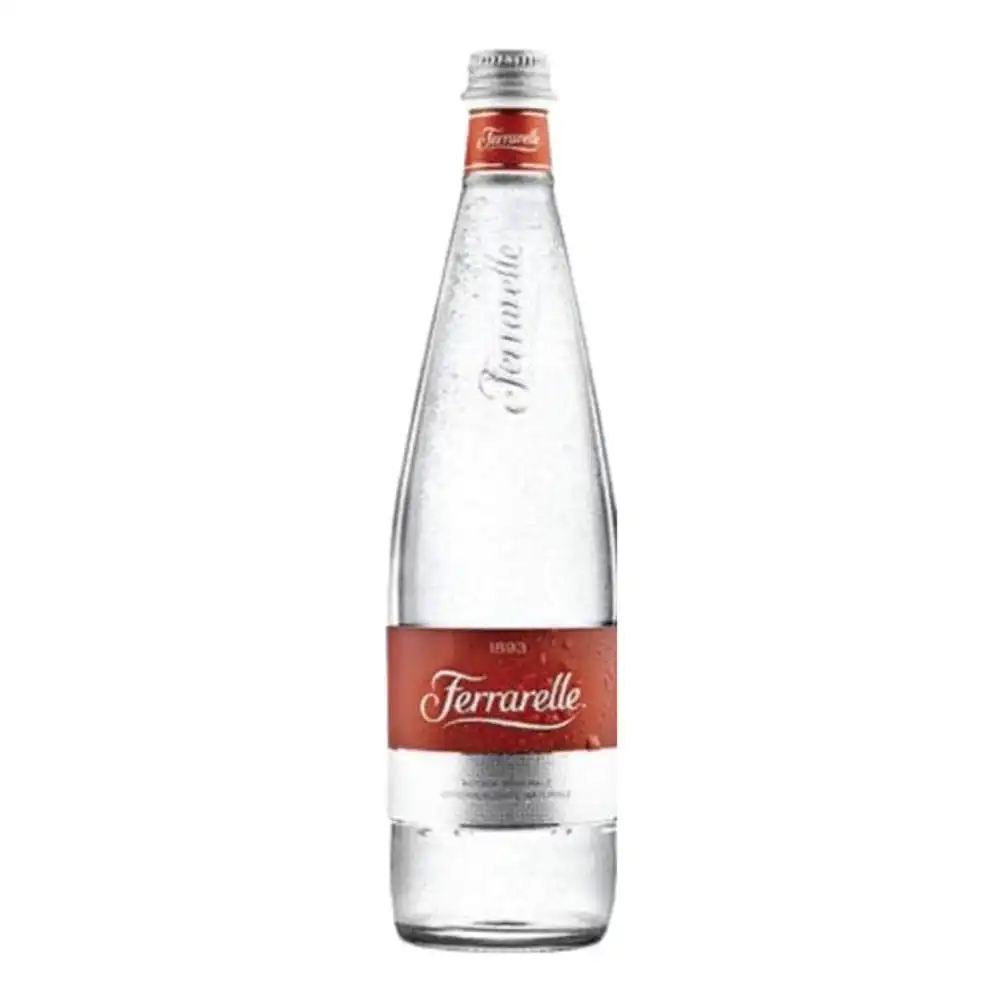 12 Bottiglie Acqua Ferrarelle Elette 75cl Vetro - Naturale Effervescente