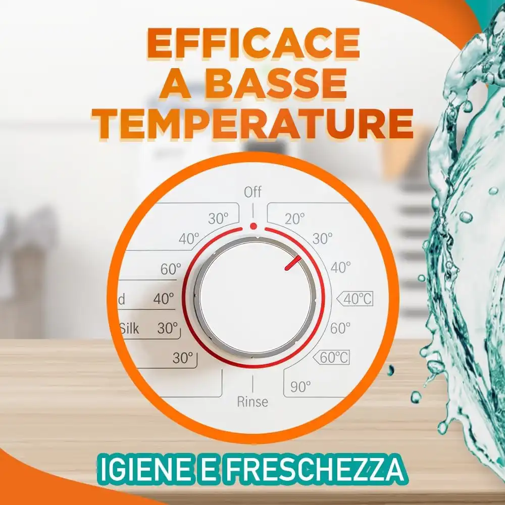 3x Sole Detersivo Lavatrice Igiene e Freschezza 183 Lavaggi Liquido Igienizzante