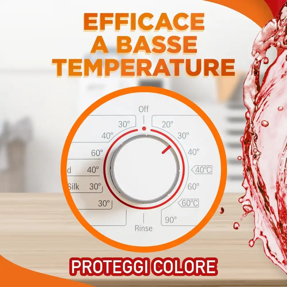 3x Sole Detersivo Lavatrice Liquido Proteggi Colore 183 Lavaggi Igienizzante
