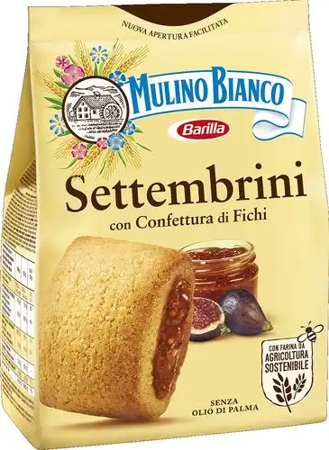 4x Biscotti Settembrini con Confettura di Fichi 300g – Totale 1,2kg Barilla