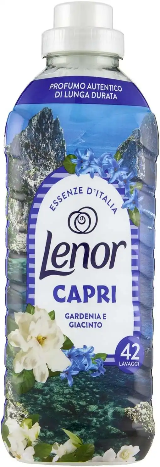 Lenor Ammorbidente Concentrato Capri 882ml – 42 Lavaggi Profumo Gardenia