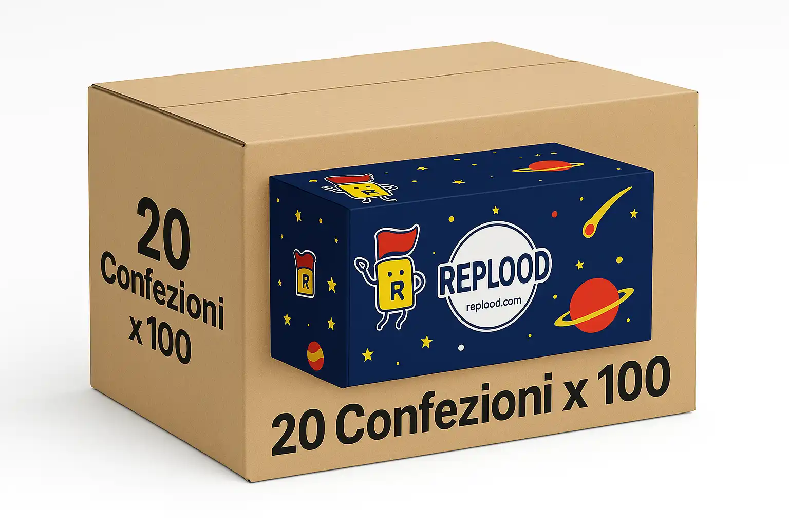 Veline 2 Veli 2000 Pezzi (20x100) – Fazzoletti di Carta Morbidi Usa e Getta