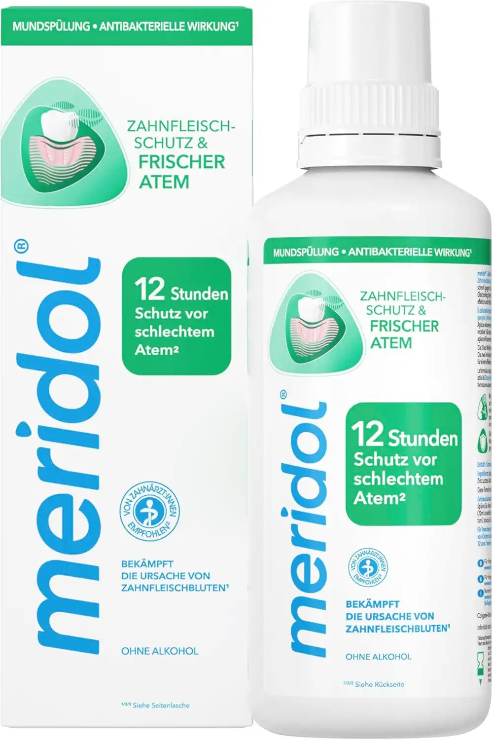 Meridol Collutorio Antibatterico Bocca Risciacquo 400 ml - Salute e Bellezza