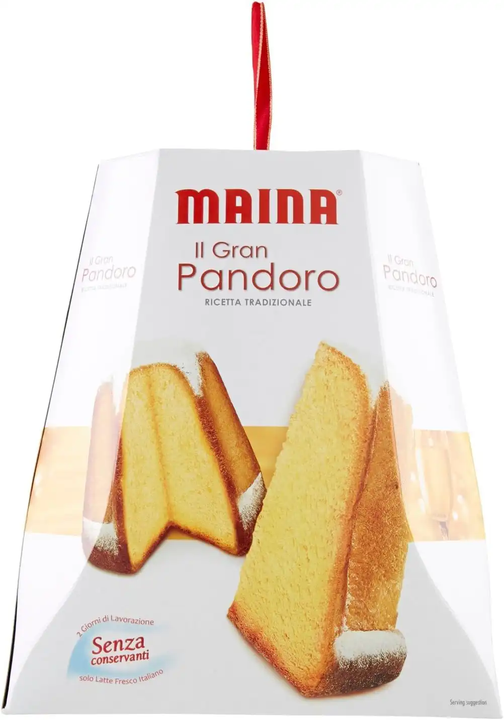 Maina Il Gran Pandoro da 1Kg Ricetta Tradizionale Piano Piano Buono Buono