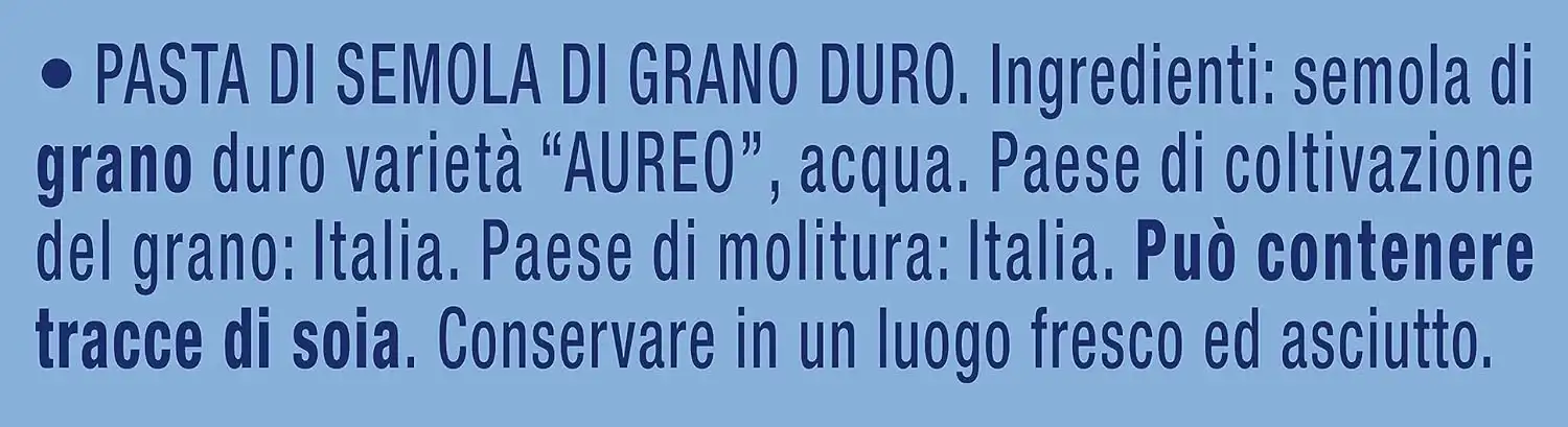 18x Voiello Fusilli N°141 500g – Pasta Corta Trafilata al Bronzo Grano Aureo