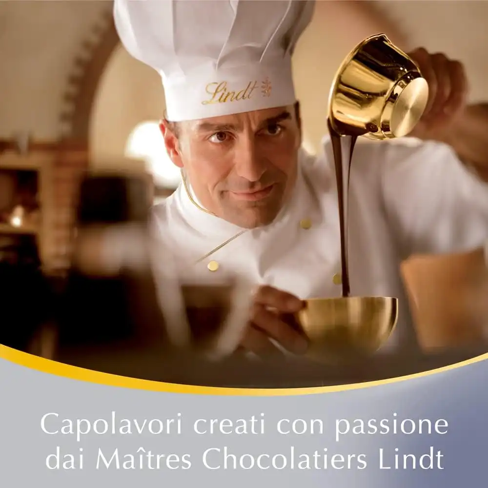 Lindt Snack Cioccolato Extra Fondente 72% Cacao 38g – Confezione 24 Pezzi