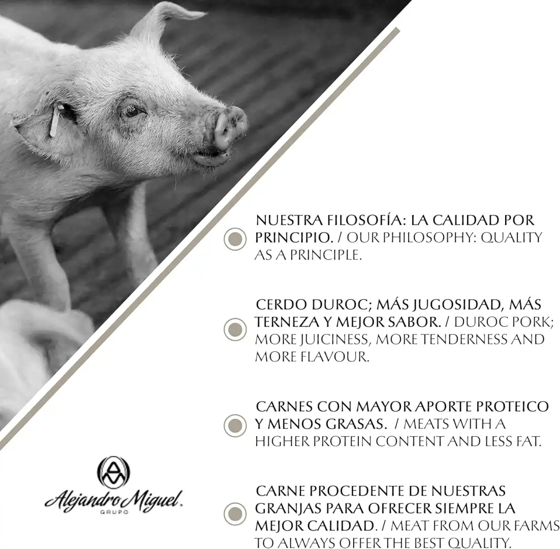 Prosciutto Serrano Gran Reserva 8kg con Supporto e Coltello Stagionatura 18 Mesi