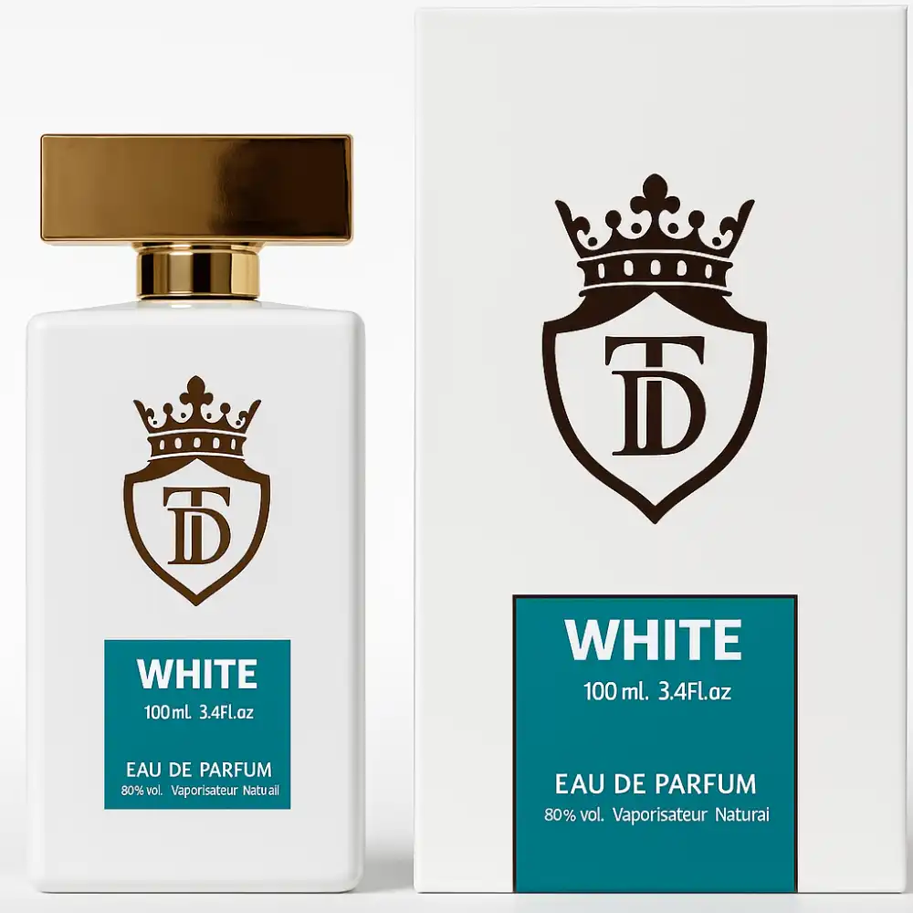 Profumo White Eau de Parfum 100ml Unisex Fragranza Ispirata Bianco Latte