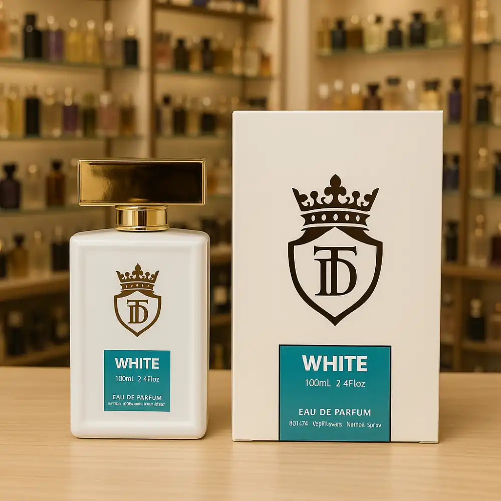 Profumo White Eau de Parfum 100ml Unisex Fragranza Ispirata Bianco Latte