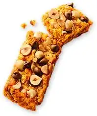 Oro Saiwa Barrette Integrali con Cioccolato Fondente e Nocciole 25x40g Snack