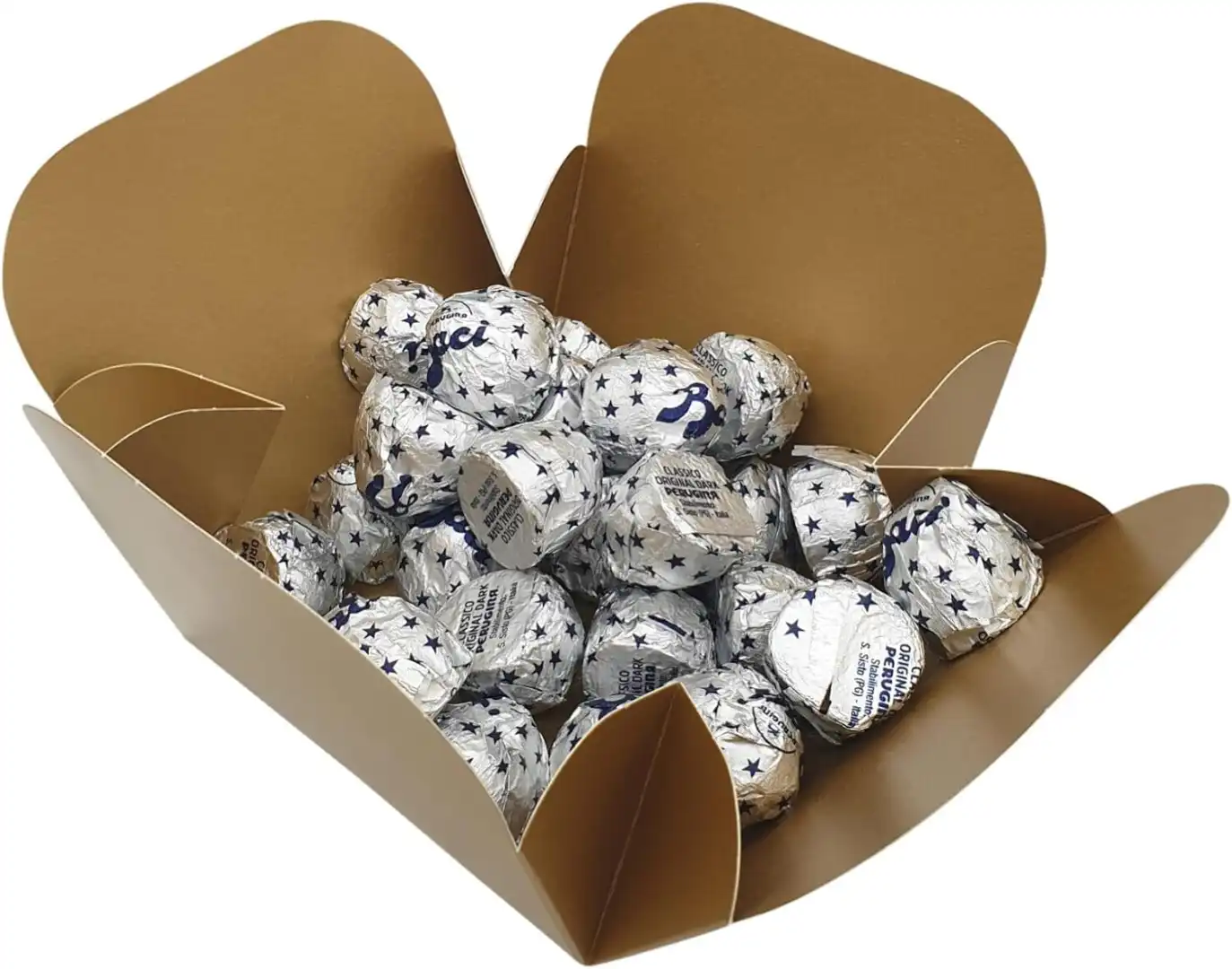 Baci Perugina Cubo Fondente Luisa 325g – Cioccolatini con Nocciola Intera