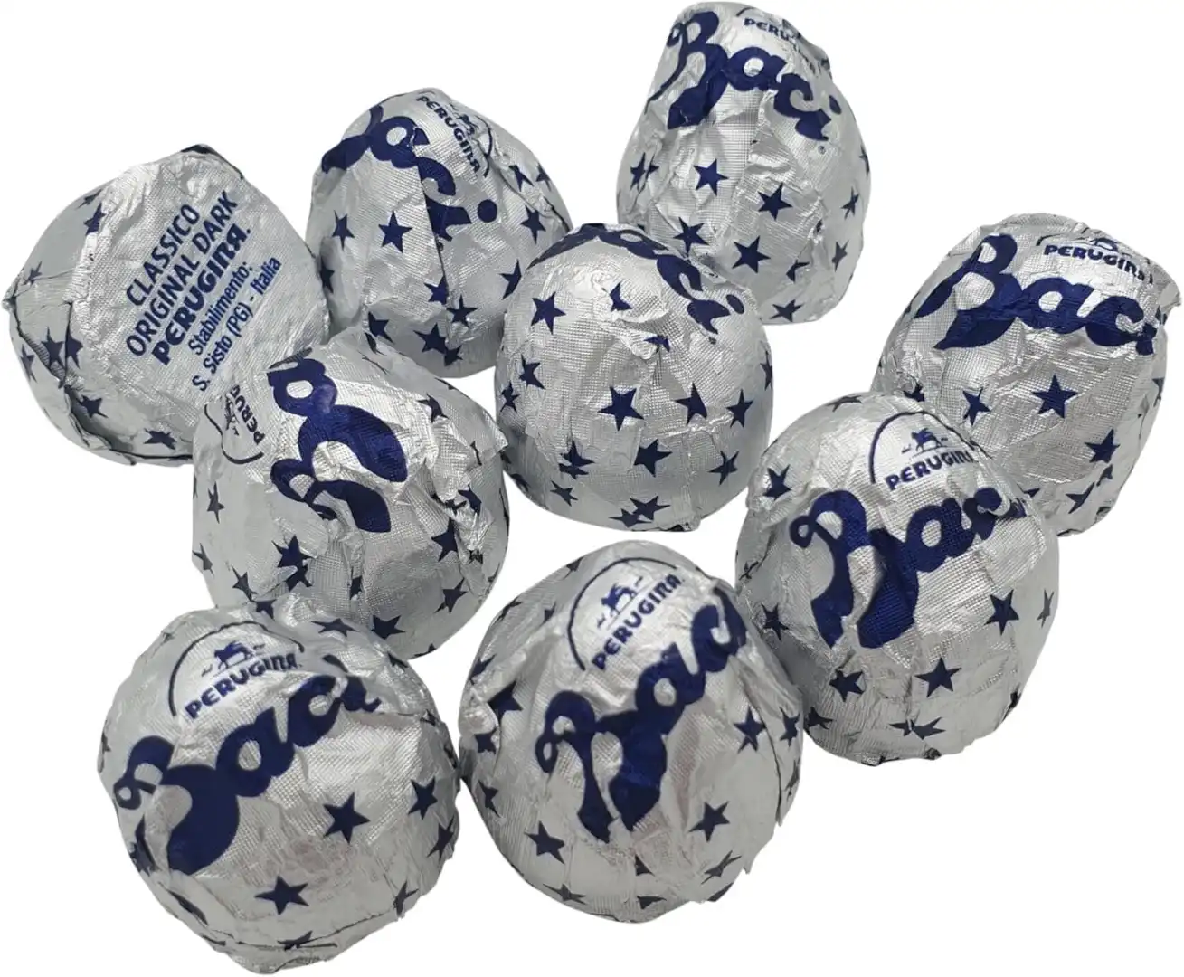 Baci Perugina Cubo Fondente Luisa 325g – Cioccolatini con Nocciola Intera