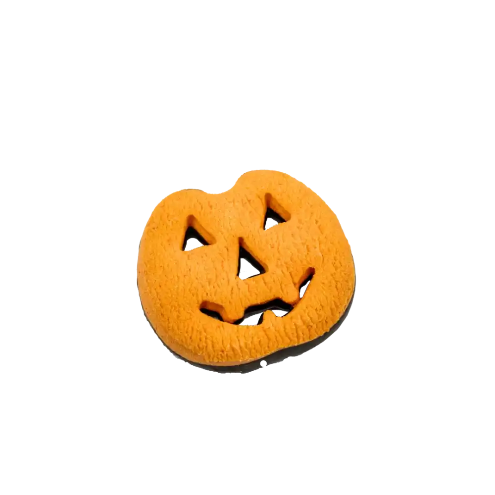 2kg di Biscotti Pasta Frolla Halloween Zucca Ricoperti Cioccolato Festa Tema
