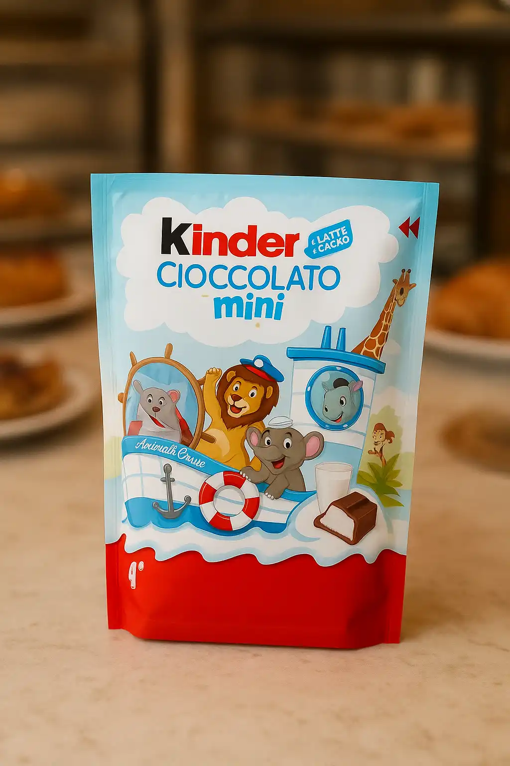 Kinder Cioccolato Mini 6 confezioni da 20 pezzi – Cioccolatini al latte ripieni