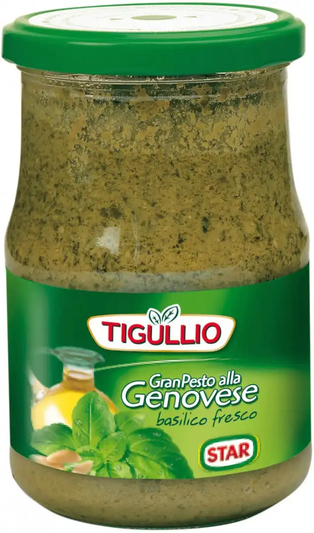 6x Tigullio Gran Pesto alla Genovese 500g Star – Basilico Fresco e Cremoso