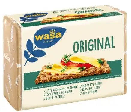 Box Degustazione Wasa 6x – Chia & Sea Salt, Original, Integrale Ricchi Fibre