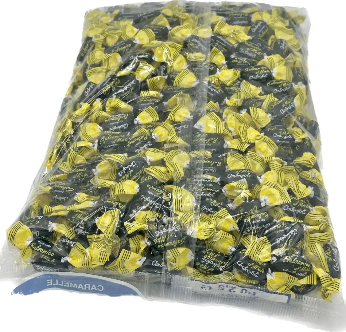 Ambrosoli Caramelle Balsamiche al Miele 2,5kg – Rinfrescanti e Lenitive