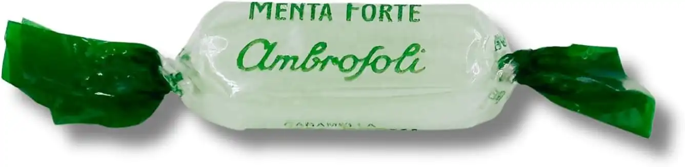 Caramelle Dure Alla Menta Forte Confezione Grande Da 2,5 Kg Fresche Aromatiche