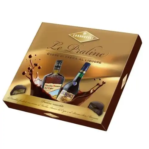 Condorelli Le Praline Gr240 Cuore Di Crema Al Liquore Caffo Pregiate e Golose