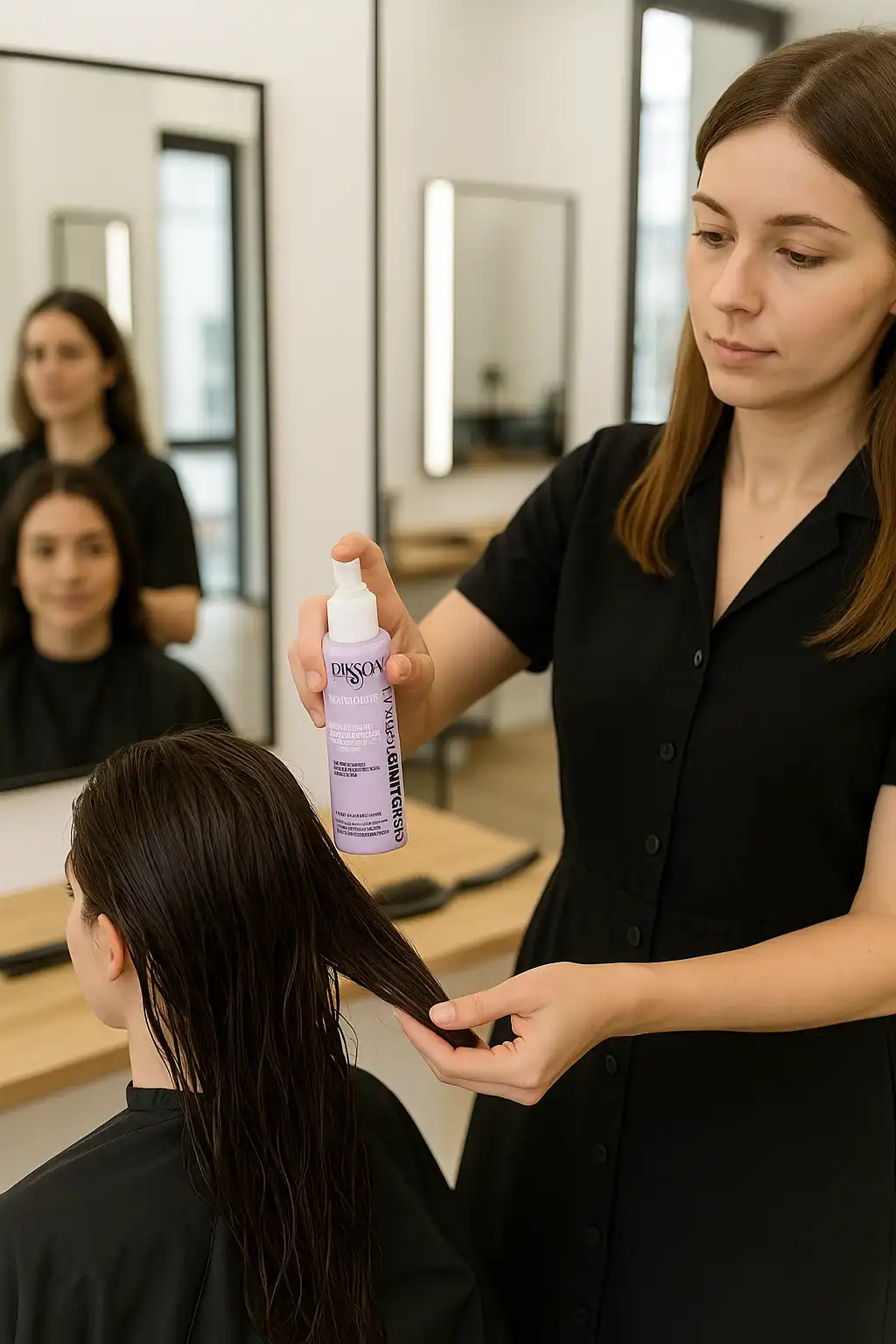 Dikson Spray Scioglinodi 150Ml Maschera Rigenerante Cheratina Professionale