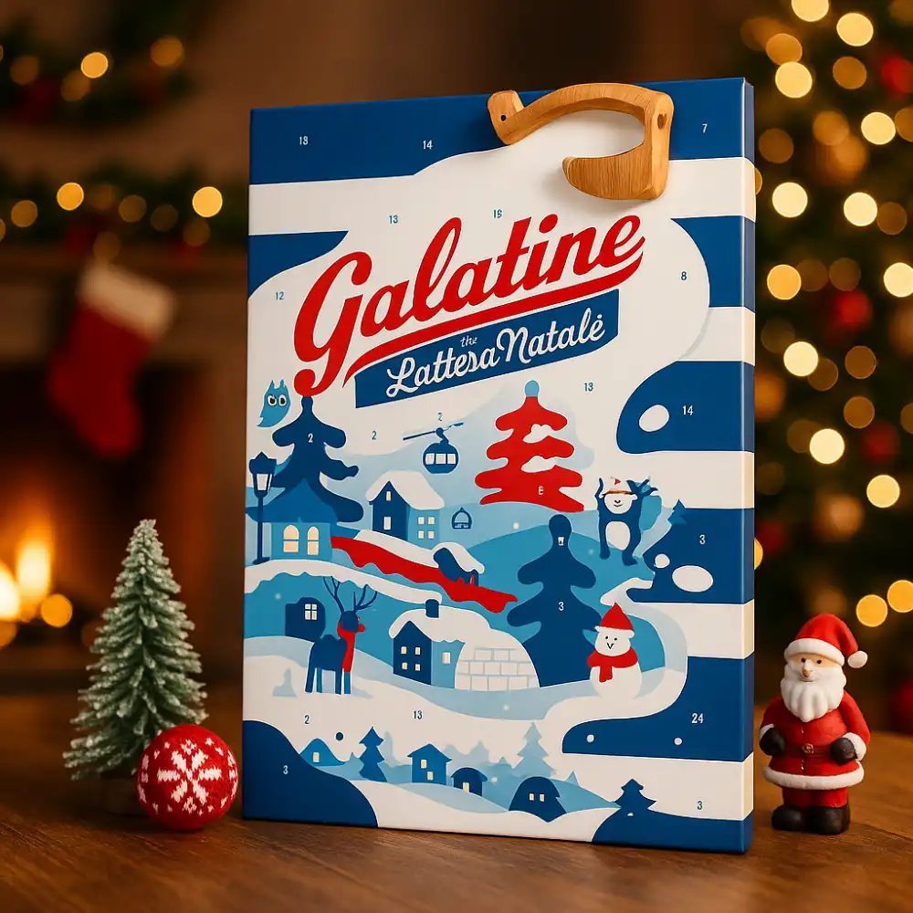 Sperlari Galatine Calendario Avvento 200g – Dolcetti Latte Attesa Natale