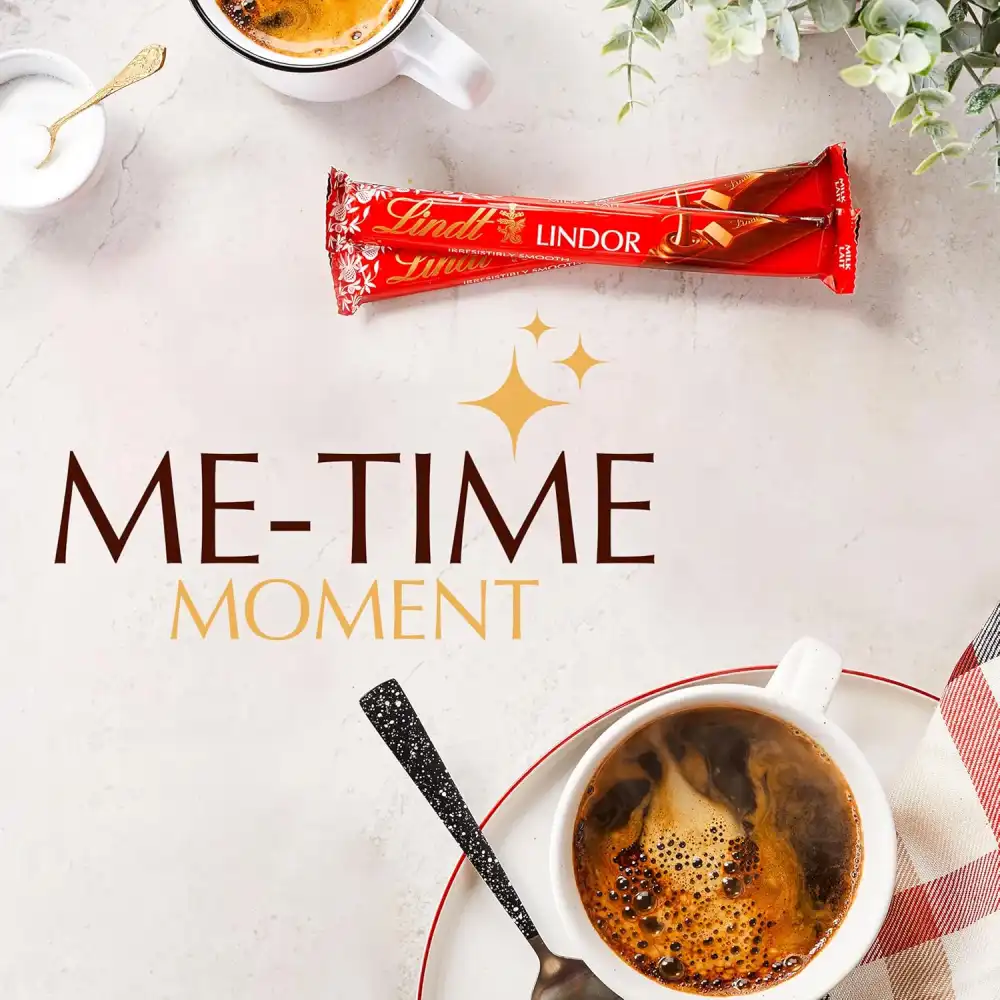 Lindt Multipack Stick 25Grx4 Cioccolato Al Latte Cremoso E Irresistibile