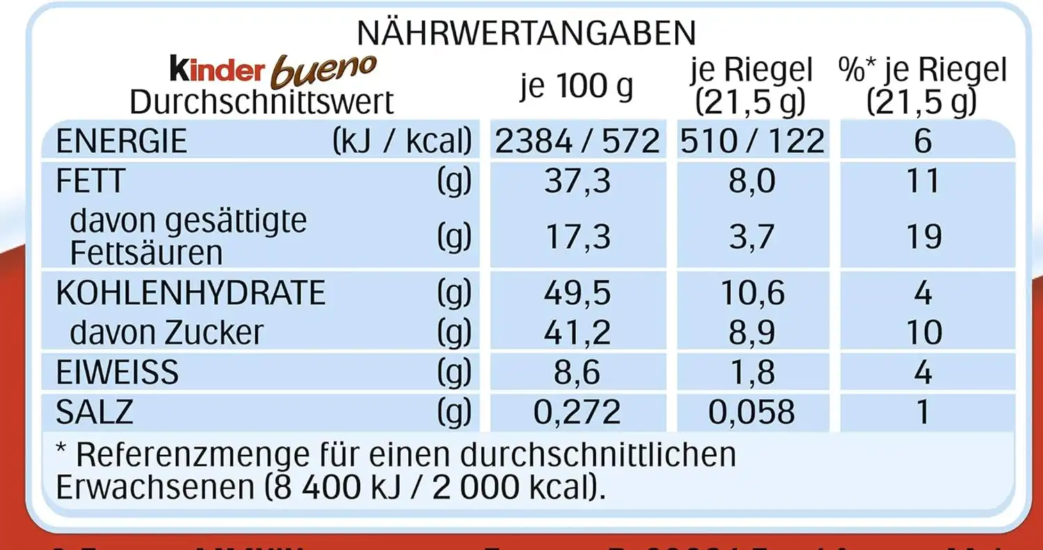 Ferrero Kinder Bueno Mini 108G Praline Di Cioccolato Al Latte E Nocciole