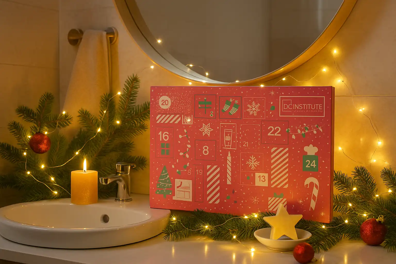 Calendario Avvento Beauty 24 Giorni – Cura Viso, Corpo e Capelli Donna