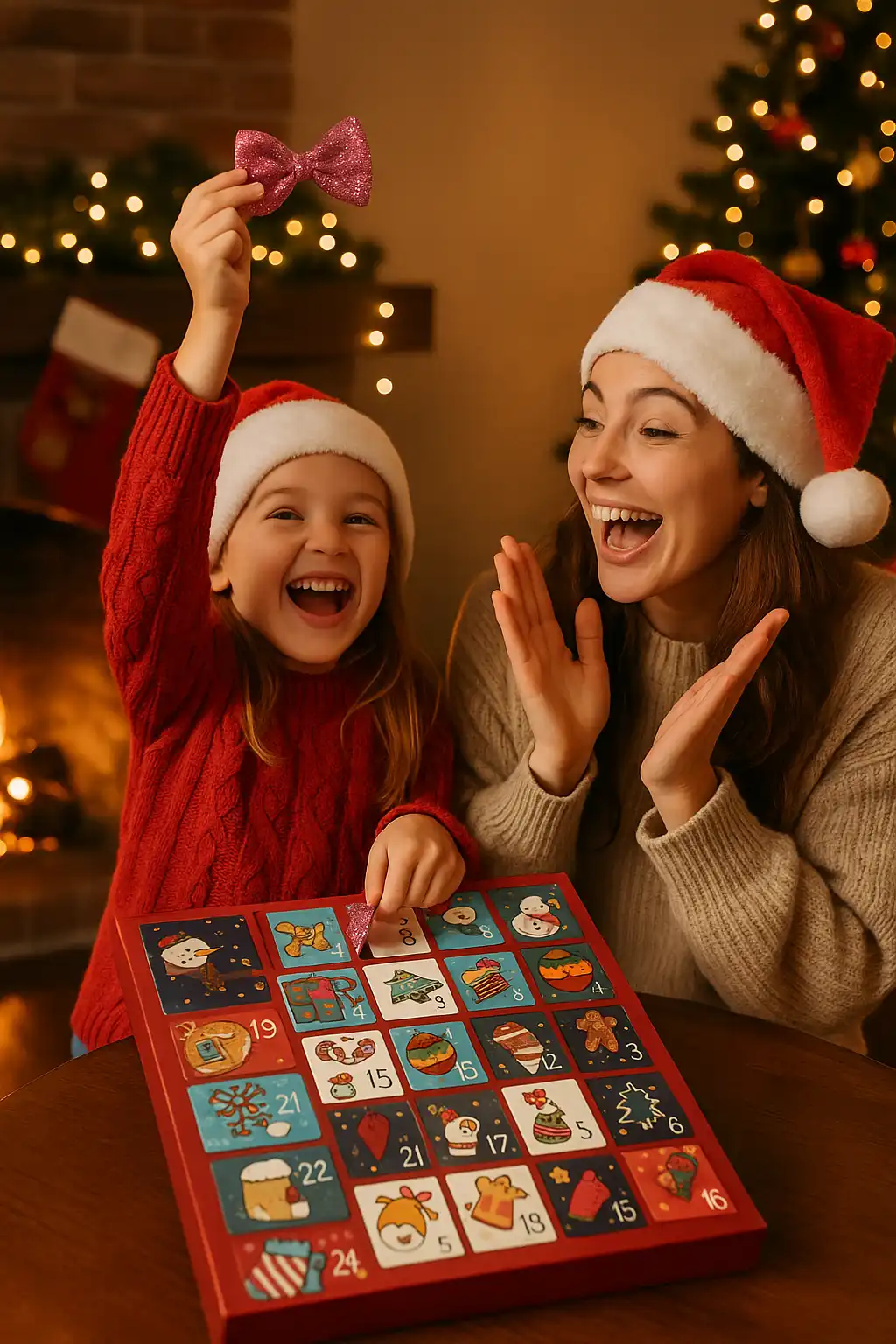 Calendario Avvento Beauty 2025 Donna 24 Sorprese Accessori Capelli Gioielli