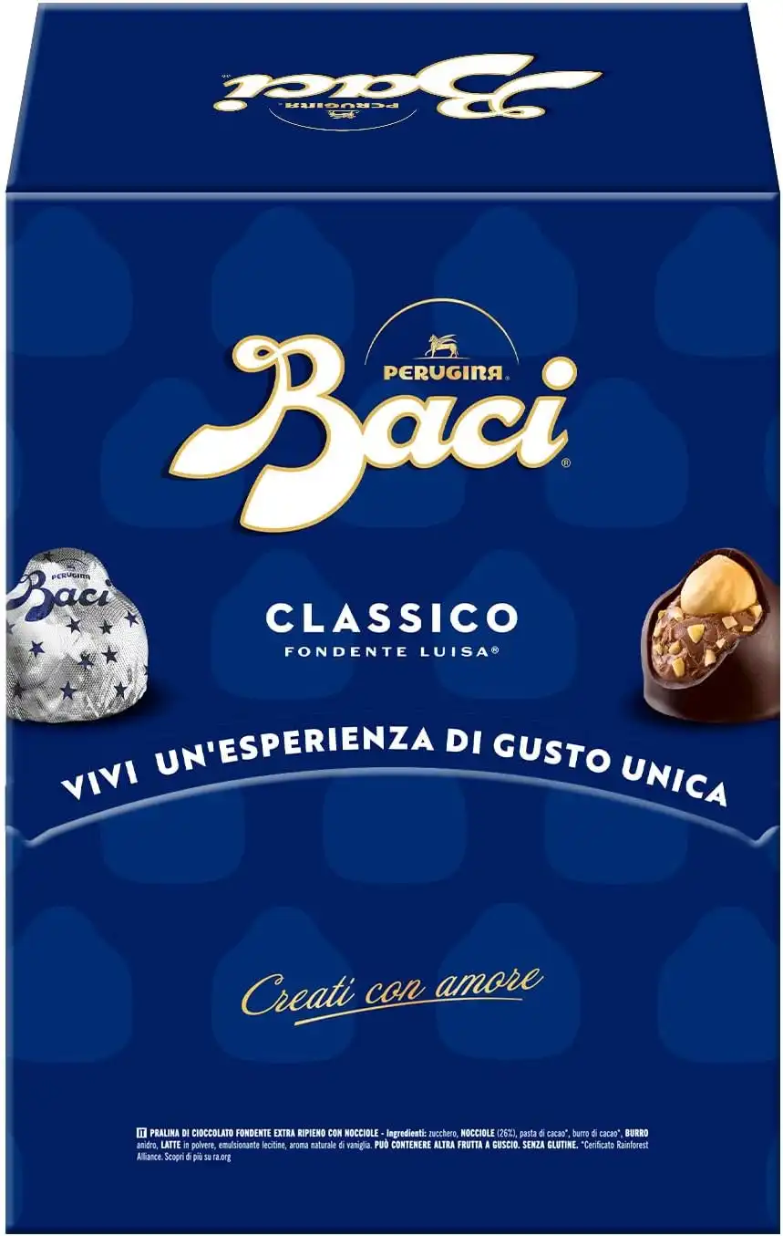 Baci Perugina Classico Fondente Gianduia 2,4kg Cioccolatini Italiani Originali