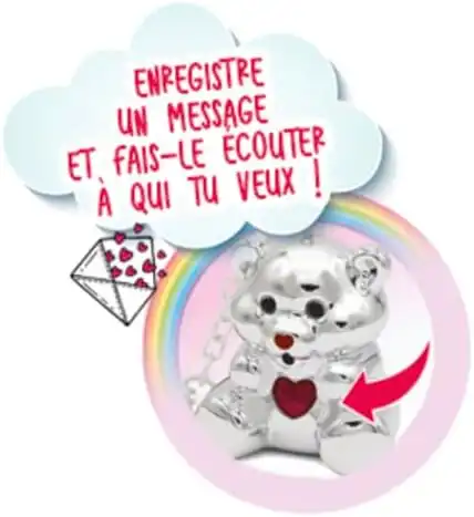 Coccolotti Orsetto Interattivo Argento Oh My Gold con Suoni e Luci x Bambini 3+