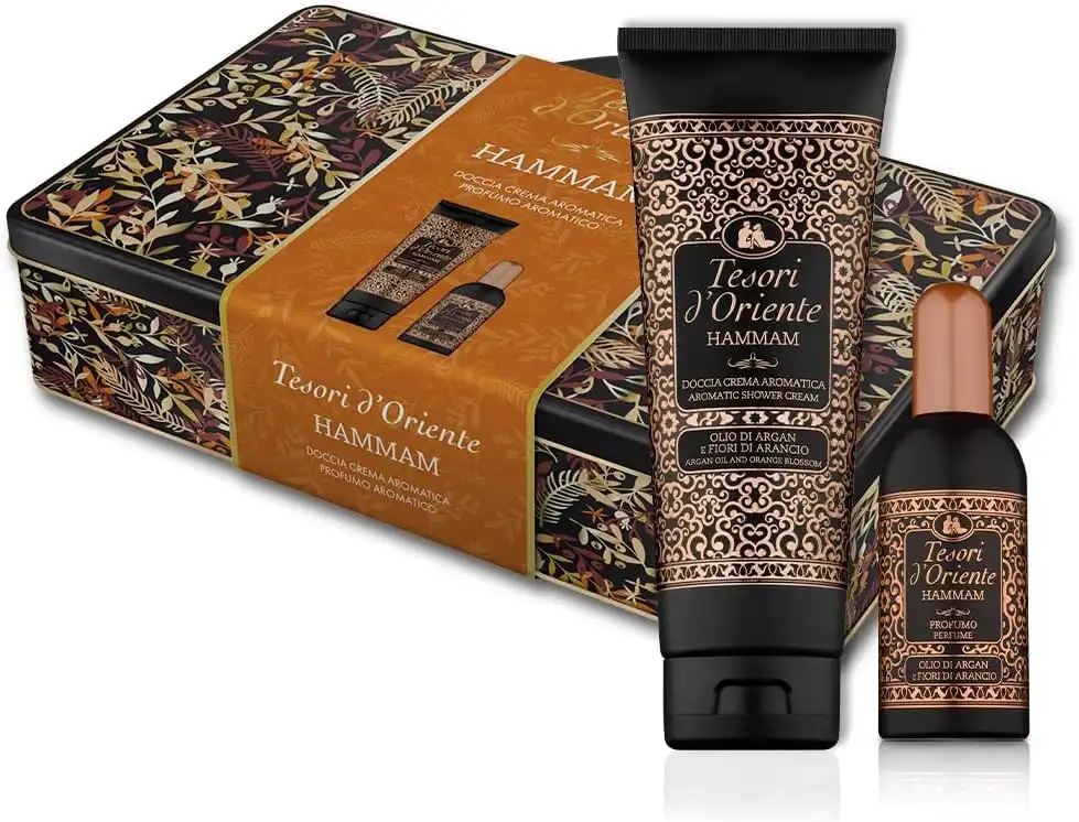 Confezione Regalo Tesori d'Oriente Hammam Doccia 250ml + Profumo 100ml