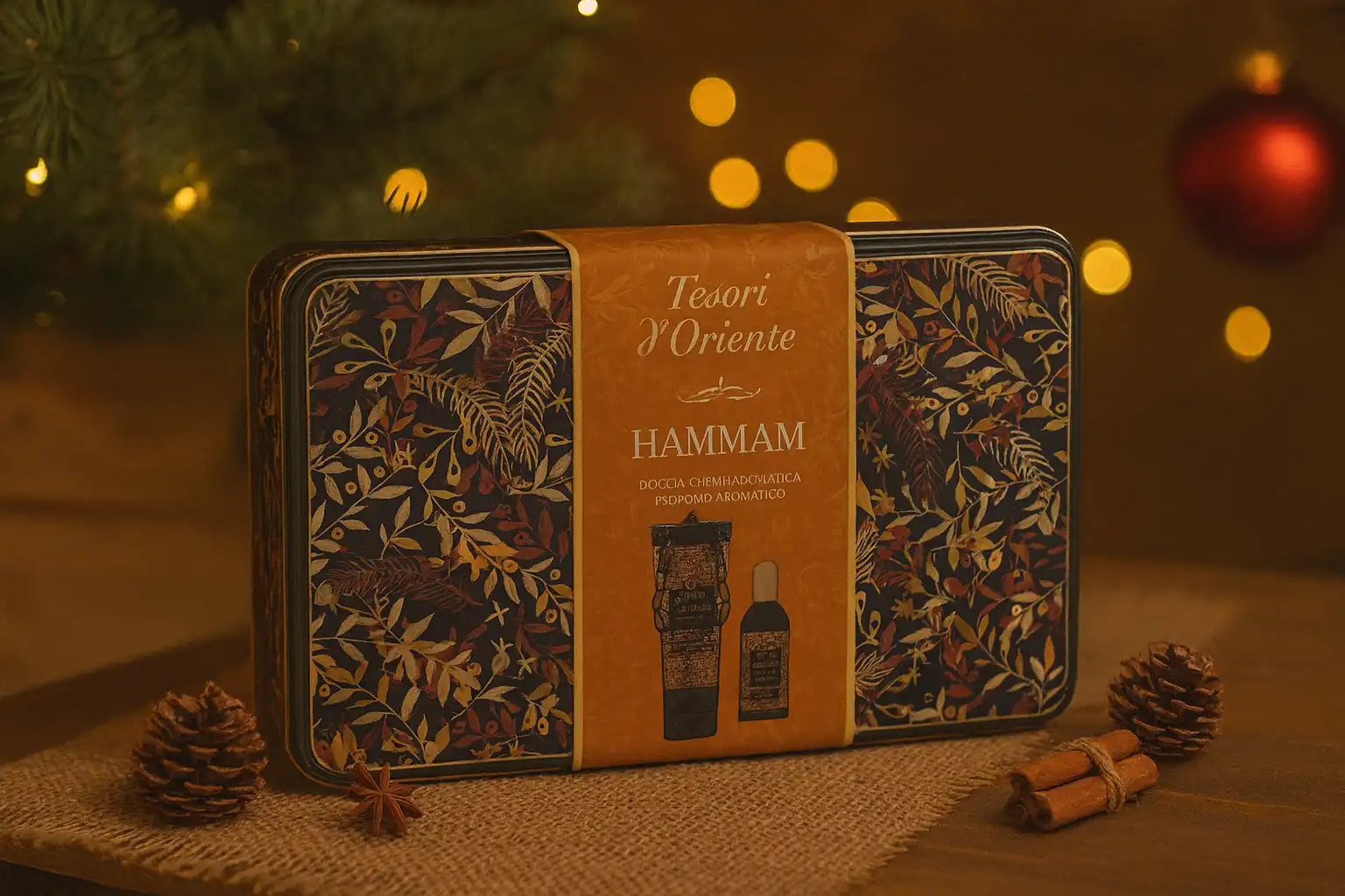 Confezione Regalo Tesori d'Oriente Hammam Doccia 250ml + Profumo 100ml