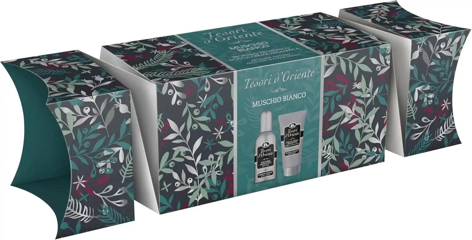 Confezione Regalo Tesori d'Oriente Muschio Bianco Doccia 75ml + Profumo 100ml