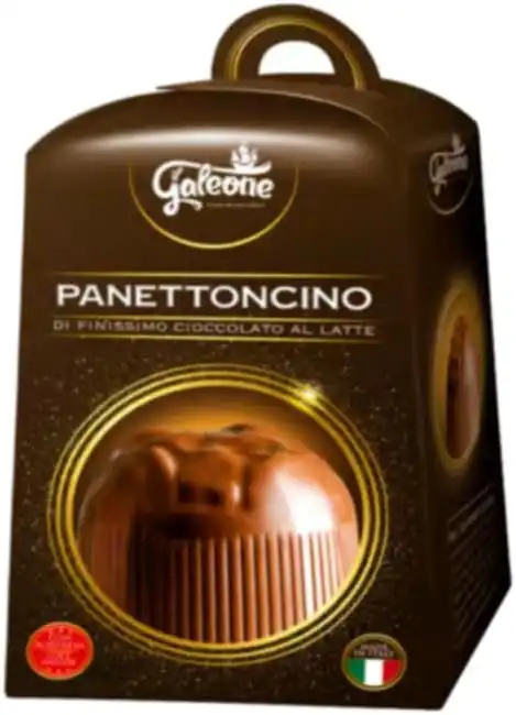 6x Panettoncino Il Galeone 40g Cioccolato al Latte con Sorpresa Gluten Free