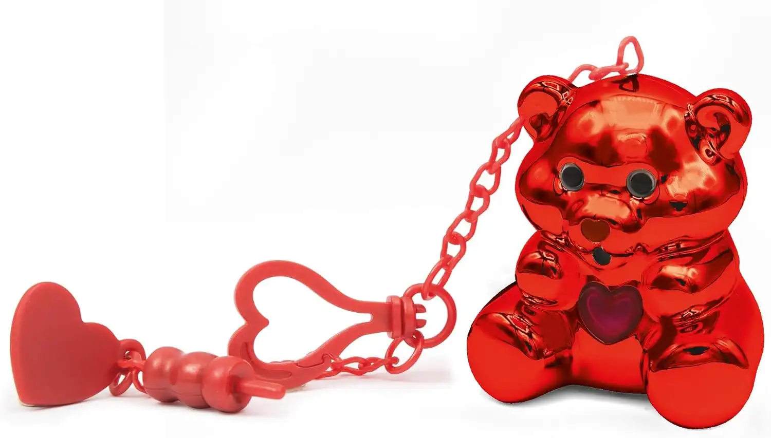 Coccolotti Love & Tell Oh My Gold Orsetto Interattivo Rosso 7 cm Giocattolo