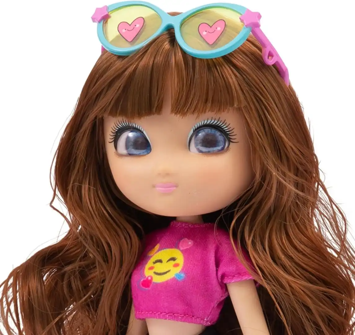 UNIQUE EYES Emotic Gaze Sophia Bambola Interattiva Occhiali Magici Realistici