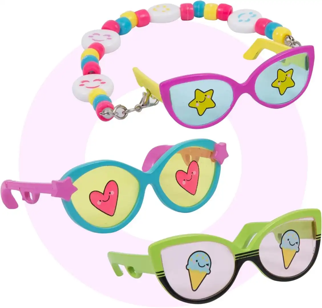 UNIQUE EYES Emotic Gaze Sophia Bambola Interattiva Occhiali Magici Realistici