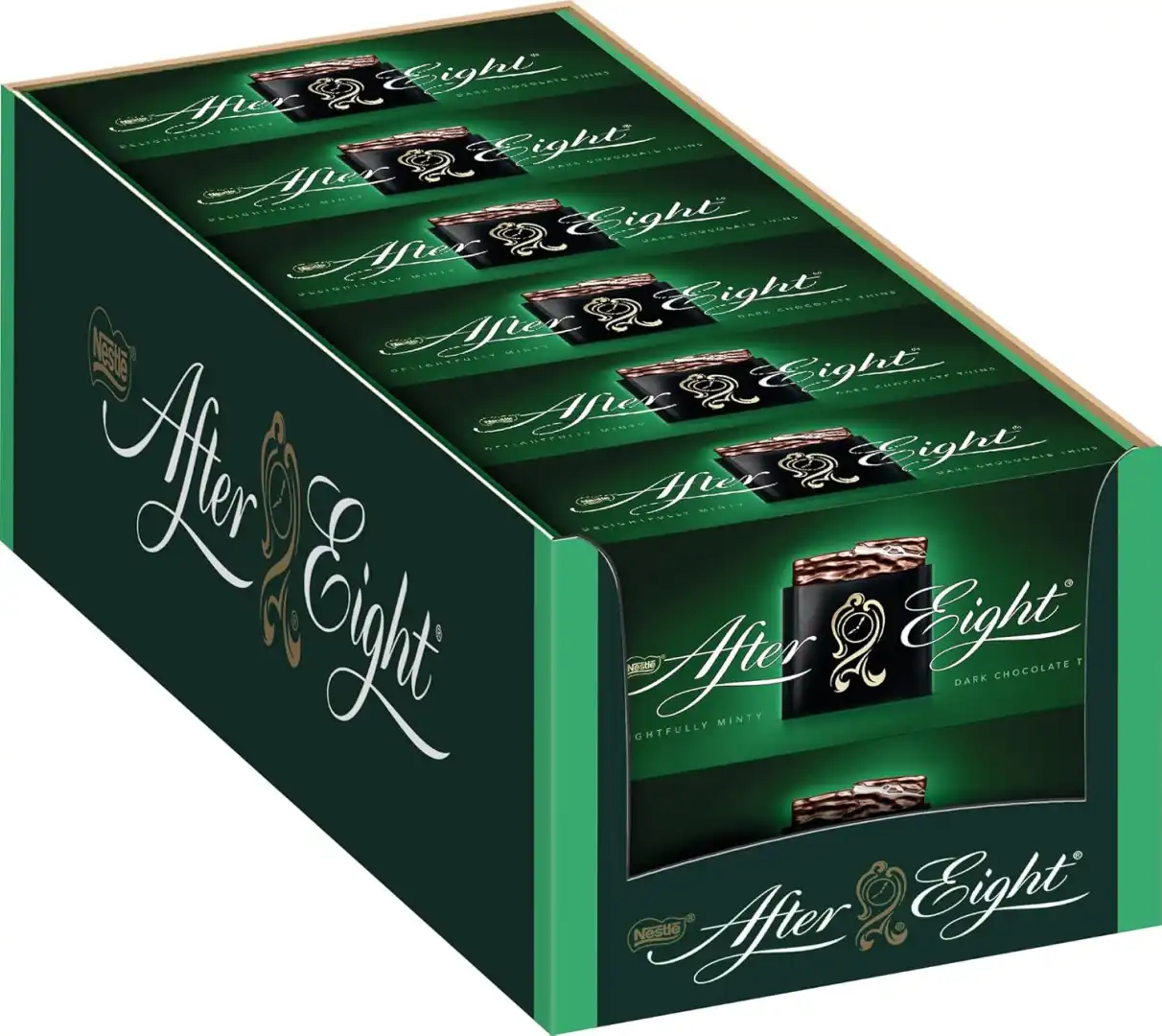 12x Nestlé After Eight Cioccolatini Menta 200g Fondenti Sottiletta Gourmet