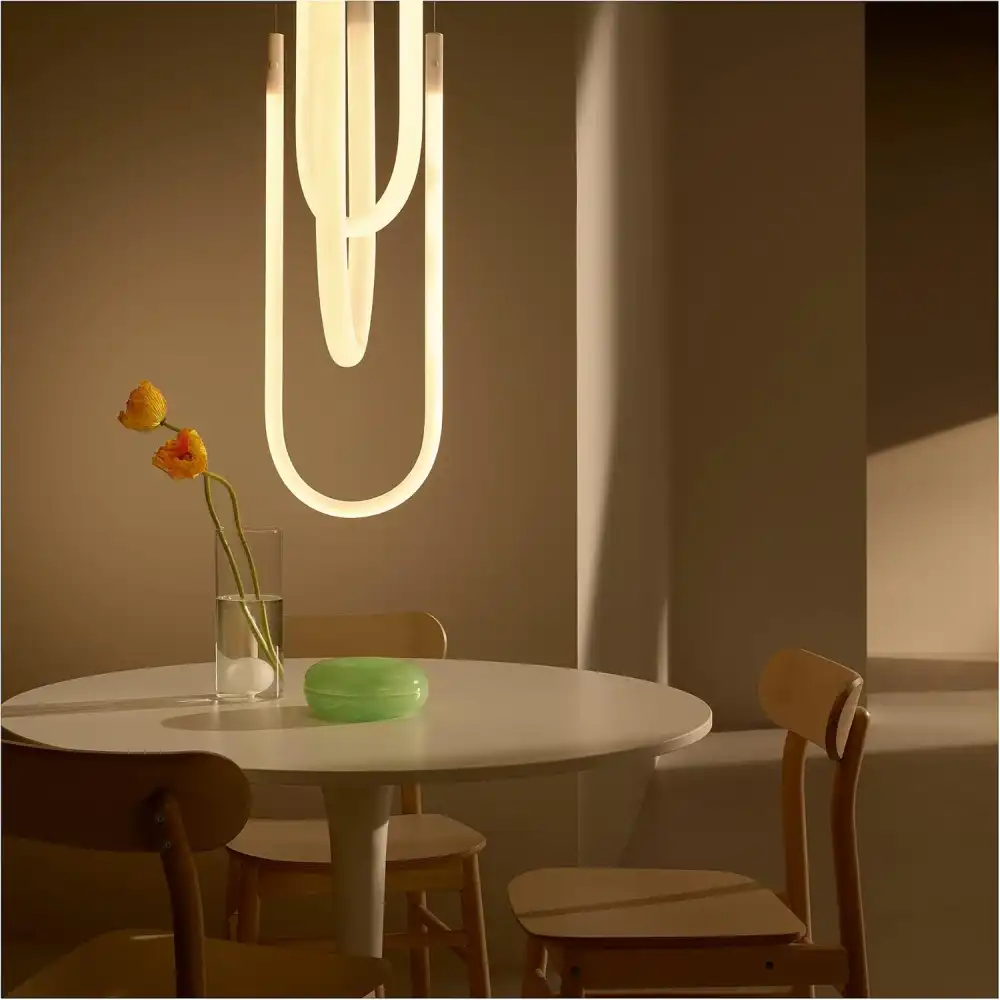 Ikea Docksta Tavolo Rotondo 103 Cm Bianco Design Moderno Stabile Elegante